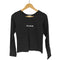 トリートユアセルフ TREAT URSELF ロゴプリント L/S クルーネック Tシャツ レディース
