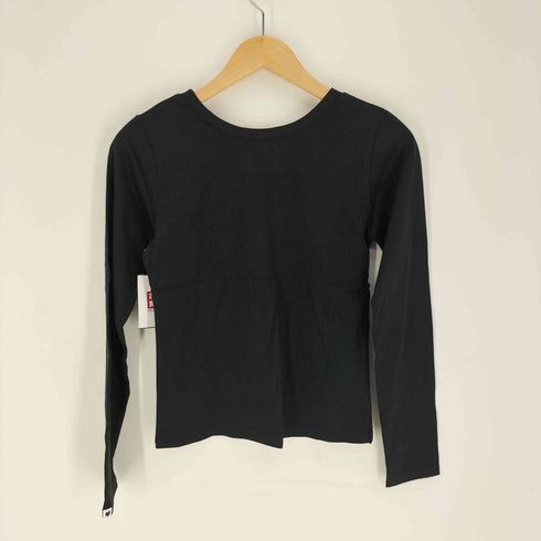 トリートユアセルフ TREAT URSELF ロゴプリント L/S クルーネック Tシャツ レディース