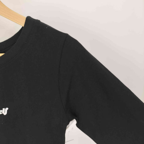 トリートユアセルフ TREAT URSELF ロゴプリント L/S クルーネック Tシャツ レディース
