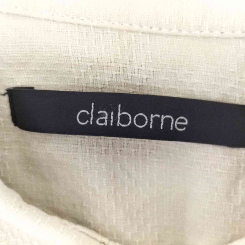 クレイボーン Claiborne シルク100% ボックスS/Sシャツ メンズ L
