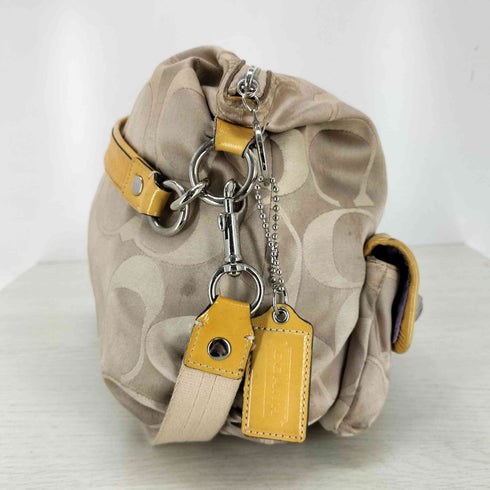 コーチ COACH シグネチャーロゴ 総柄 2WAYショルダーバッグ Y2K レディース