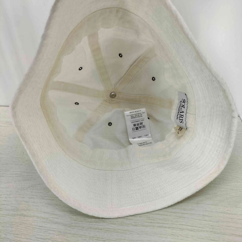 ソラリスアンドコー solaris&co. リネン100% BUCKET HAT BADBOY メンズ