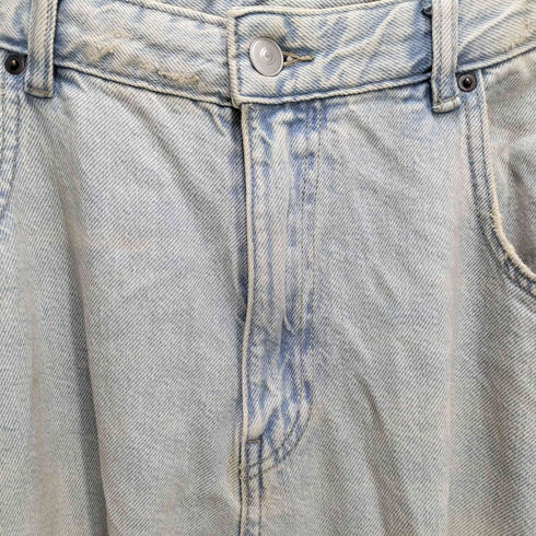 ザラ ZARA デザイン フェード デニム カーゴ パンツ メンズ 44