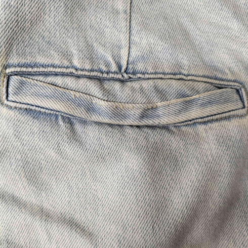 ザラ ZARA デザイン フェード デニム カーゴ パンツ メンズ 44