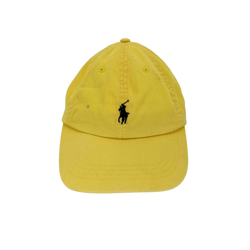 ポロバイラルフローレン Polo by RALPH LAUREN スモールポニー刺繍 レザーストラップ6パネルキャップ メンズ ONE SIZE