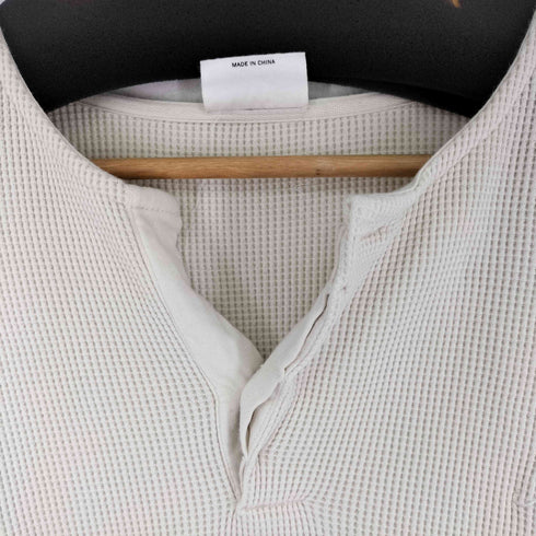 キス KITH ヘンリーネック ワッフルカットソー メンズ JPN:S