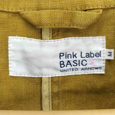 ユナイテッドアローズ UNITED ARROWS Pink Label BASIC 4ポケット 開襟 ジャケット メンズ JPN:M