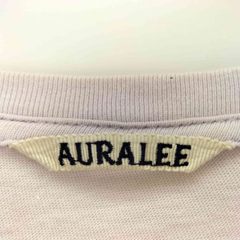オーラリー AURALEE SEAMLESS CREW NECK HALF SLEEVED TEE メンズ JPN:4