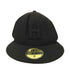 ニューエラ NEW ERA 59FIFTY H刺繍 ベースボール キャップ オールブラック メンズ 8 (63.5cm)