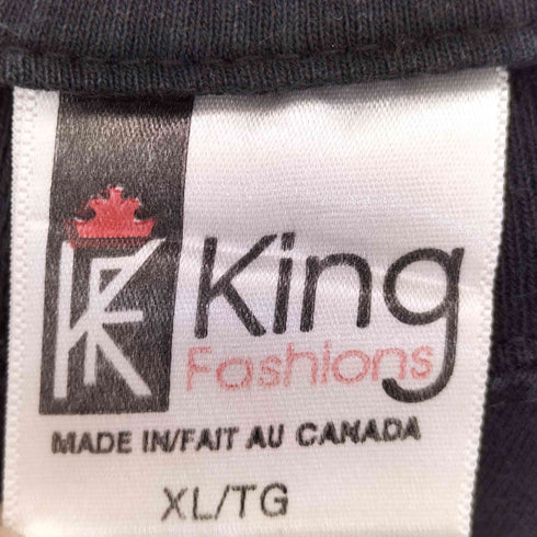 KING FASHIONSボディ 90s カナダ製 HOOTERS 両面ラバープリント アドバタイジングTシャツ メンズ import:XL