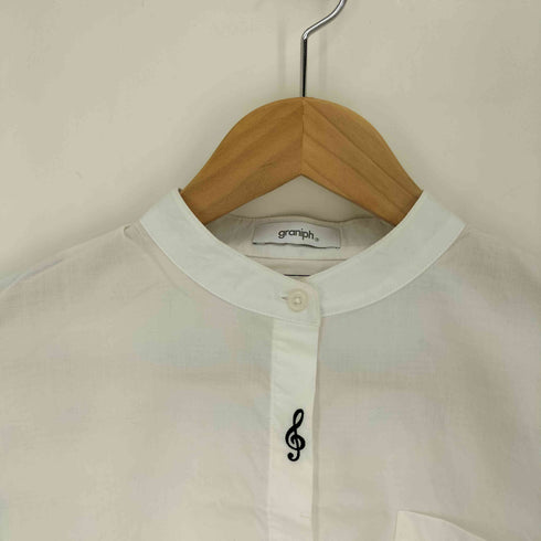 デザインティーシャツストアグラニフ Design Tshirts Store graniph ビューティフルシャドー ミュージックスコア L/S シャツ レディース FREE
