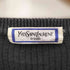 イヴサンローラン Yves Saint Laurent リネン クルーネック ニット レディース JPN:M