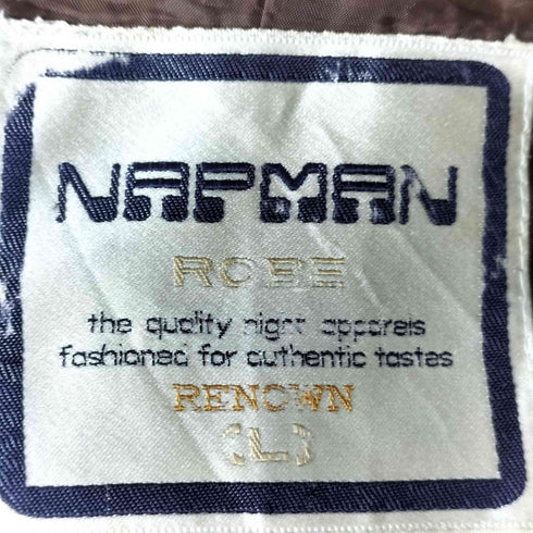 RENOWN NAPMAN 総柄ガウンコート メンズ