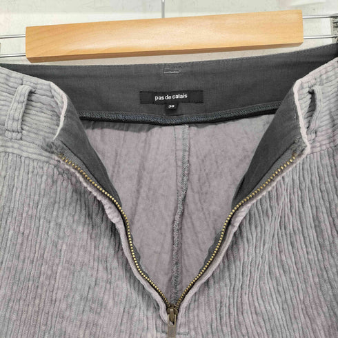 パドカレ pas de calais コーデュロイ ワイド パンツ レディース JPN:36