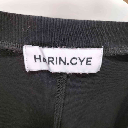 ヘリンドットサイ HeRIN.CYE Flare hem cut tops レディース FREE