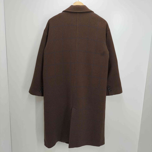 レイビームス Ray BEAMS チェック 4ボタン ダブル チェスターコート レディース JPN:1