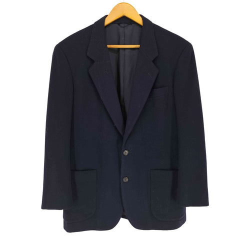 CASHMERE&WOOL カシミヤ混 2B テーラードジャケット メンズ S