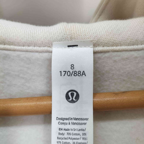 ルルレモン lululemon Scuba フルジップフーディ レディース US:8