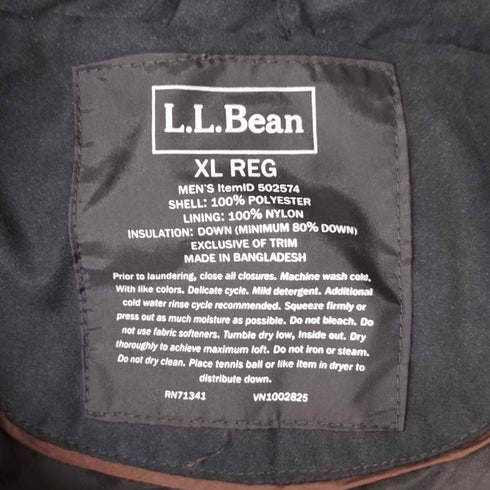 エルエルビーン L.L.Bean DOWNTEK フーデッドダウンジャケット メンズ XL