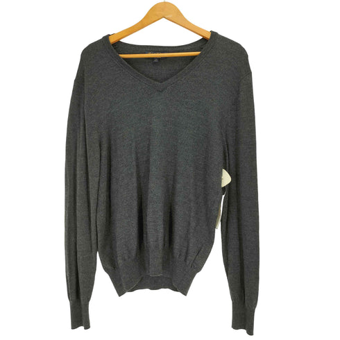 ブルックスブラザーズ BROOKS BROTHERS SAXXON WOOL ウール Vネック ニット メンズ import:M