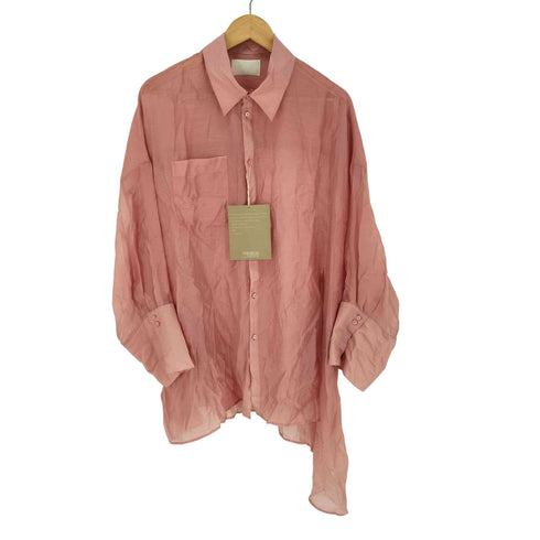 THURIUM Lichi asymmetry sheer long shirt レディース JPN:38