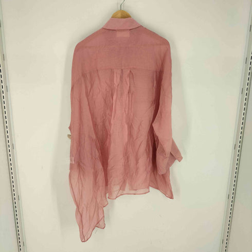 THURIUM Lichi asymmetry sheer long shirt レディース JPN:38