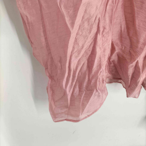 THURIUM Lichi asymmetry sheer long shirt レディース JPN:38