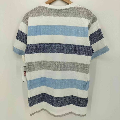 ブラックレーベルクレストブリッジ BLACK LABEL CRESTBRIDGE ボーダー クルーネック シャツ メンズ M