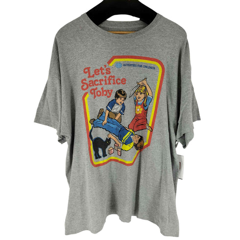 STEUED RHODES LETS SACRIFICE TOBY グラフィック S/S Tシャツ メンズ import:XL