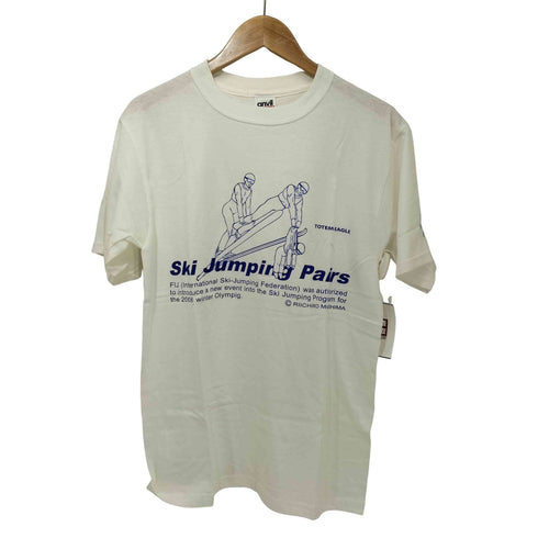 アンビル Anvil 00s スキージャンプ・ペア Tシャツ メンズ JPN:S