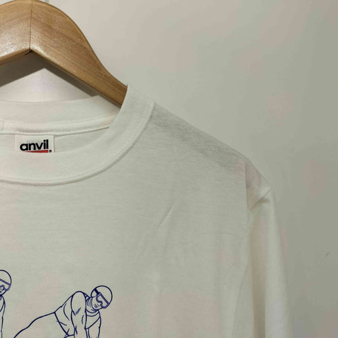 アンビル Anvil 00s スキージャンプ・ペア Tシャツ メンズ JPN:S