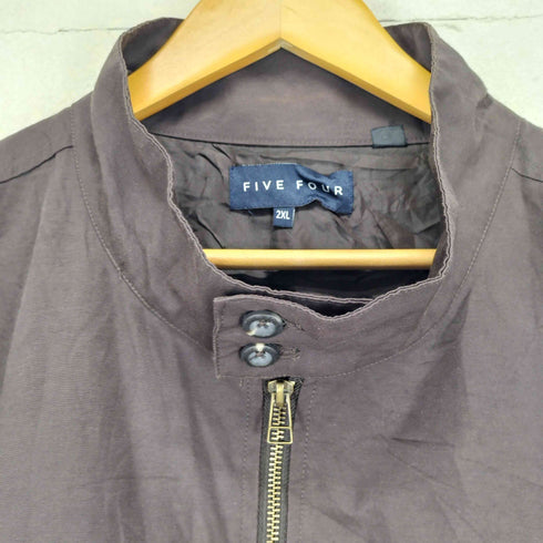 FIVE FOUR ジップアップブルゾン メンズ 2XL