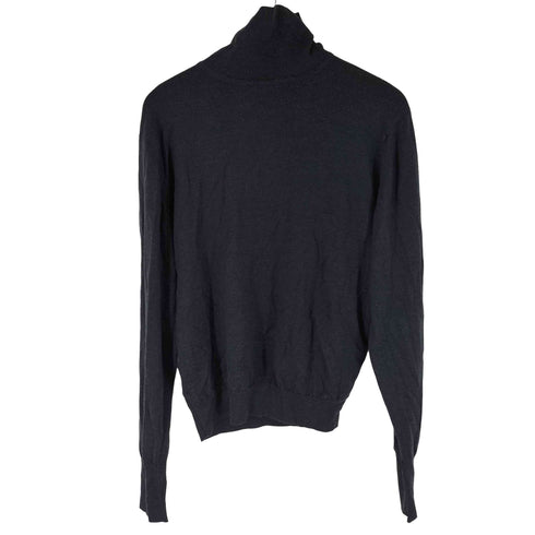 ジョンスメドレー JOHN SMEDLEY イギリス製 メリノウール タートルネックニット メンズ import:L