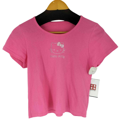キャンディストリッパー Candy Stripper RHINE STONE BABY TEE レディース FREE