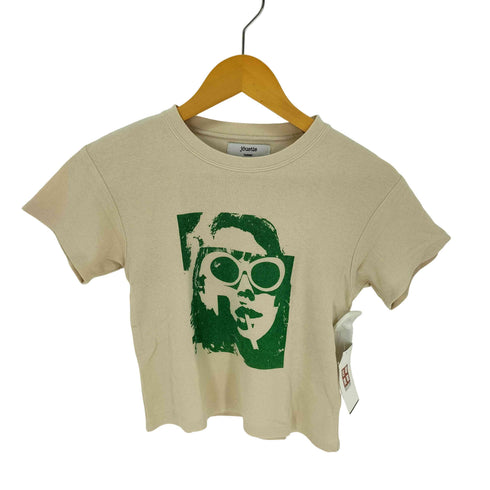 ジュエティ jouetie グラフィックプリント クロップド Tシャツ レディース JPN:M