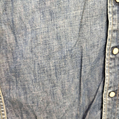 エドウィン EDWIN デニム ウエスタンシャツ メンズ import:S