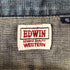 エドウィン EDWIN デニム ウエスタンシャツ メンズ import:S