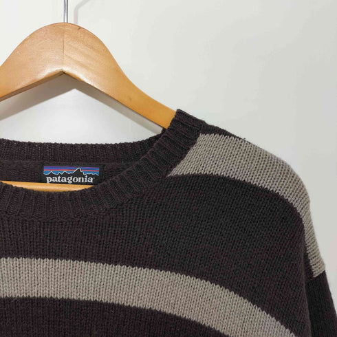 パタゴニア patagonia 2007年製 ウール ボーダー ニット セーター メンズ import:M