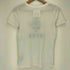 アバクロンビーアンドフィッチ Abercrombie & Fitch 裾&袖シングルステッチ NY92 ロゴワッペン クルーネックTシャツ レディース import:M