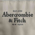 アバクロンビーアンドフィッチ Abercrombie & Fitch 裾&袖シングルステッチ NY92 ロゴワッペン クルーネックTシャツ レディース import:M