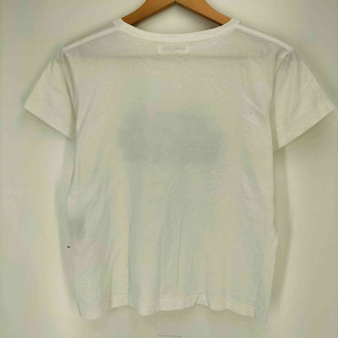 ミュベールワーク MUVEIL WORK スペースオペラシリーズ プリント ロゴTシャツ レディース JPN:36
