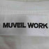ミュベールワーク MUVEIL WORK スペースオペラシリーズ プリント ロゴTシャツ レディース JPN:36
