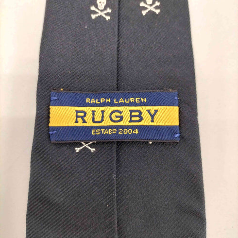 ラグビーラルフローレン Rugby Ralph Lauren 骸骨 ドクロ ネクタイ メンズ