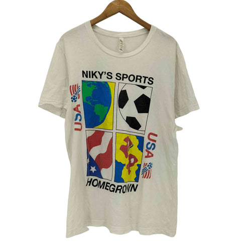 NIKYS SPORTSプリント クルーネックTシャツ メンズ import:L