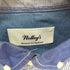 ノーリーズ NOLLEY’S ランダムストライプ ボタンダウン コットンシャツ メンズ import:L
