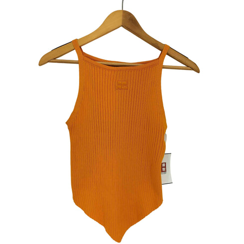 クレージュ courreges Pointyリブニットタンクトップ レディース