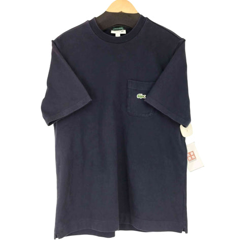 ラコステ LACOSTE CLASSIC FIT ロゴワッペン ポケット S/S Tシャツ レディース import:XS