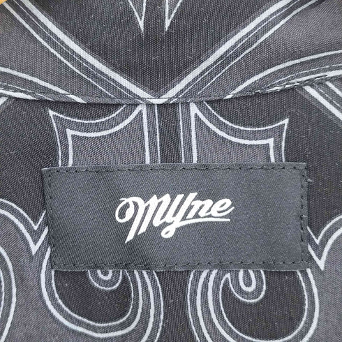 マイン MYne Monogram H/S Shirt メンズ