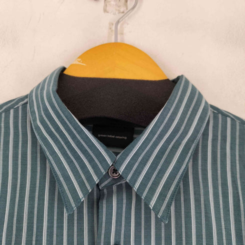 グリーンレーベルリラクシング GREEN LABEL RELAXING S/S ストライプシャツ メンズ JPN:M