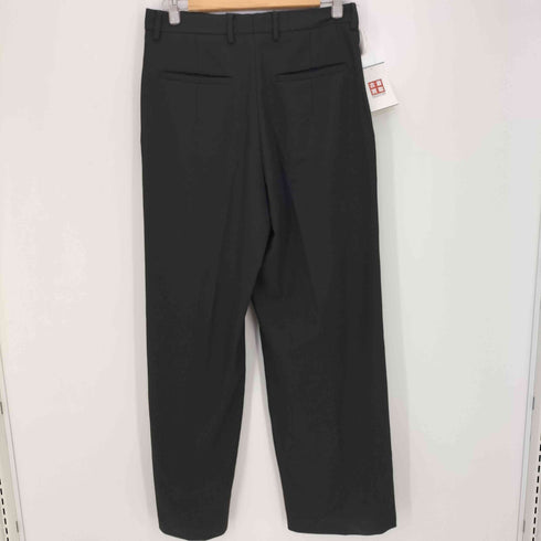 ザラ ZARA ワイドタックプリーツスラックス メンズ 38